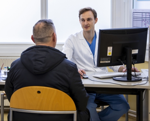 Patientengespräch
