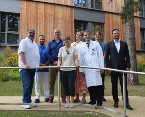 Bezirksvorsteherin von Ottakring zu Besuch in Pavillon 90