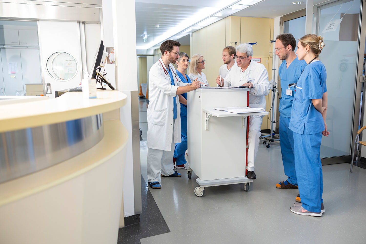 Klinik Ottakring Mitarbeiter der Station A