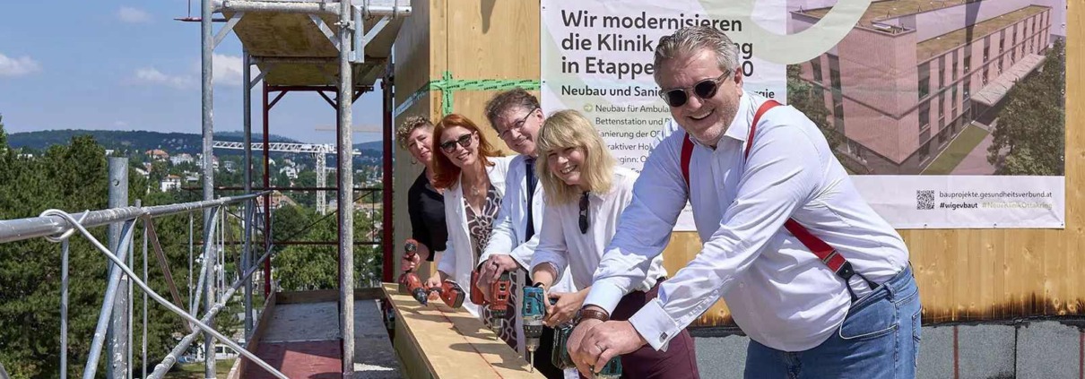 Klinik Ottakring Pressekonferenz Unfallchirurgie Meilenstein