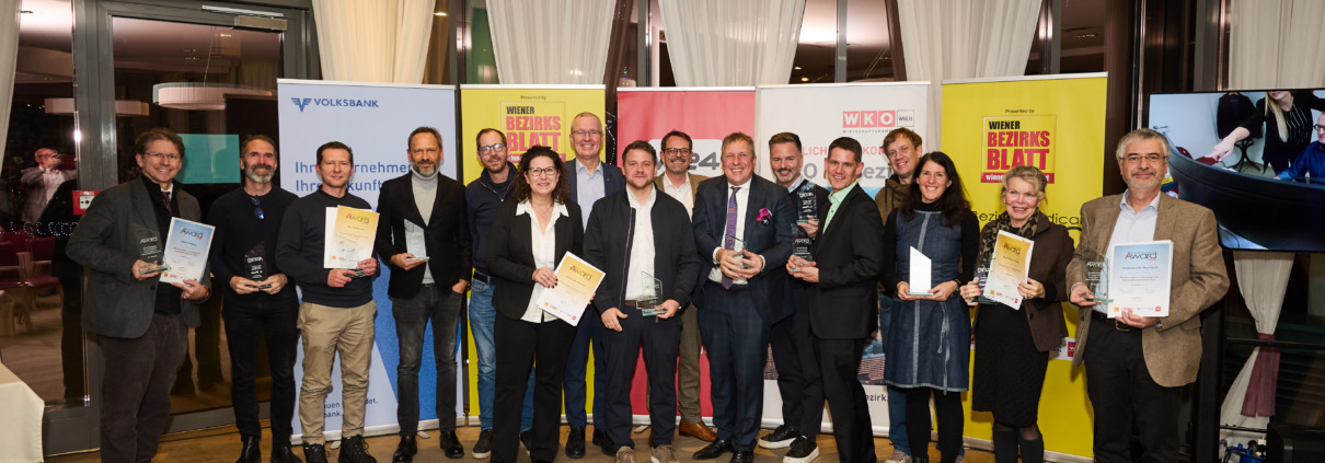 Bezirks-Medical-Award 2025 Gruppenbild der Preisträger*innen