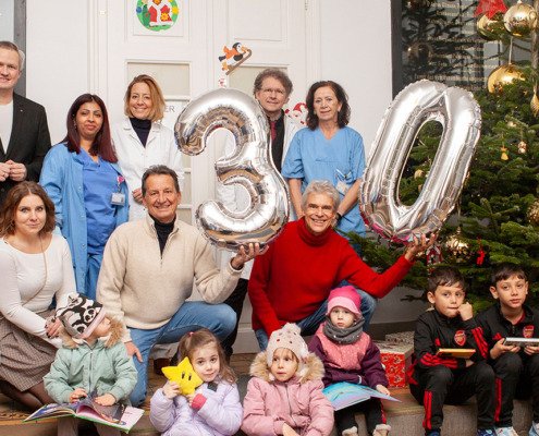 Thomas Brezina besucht die KOR Kinder