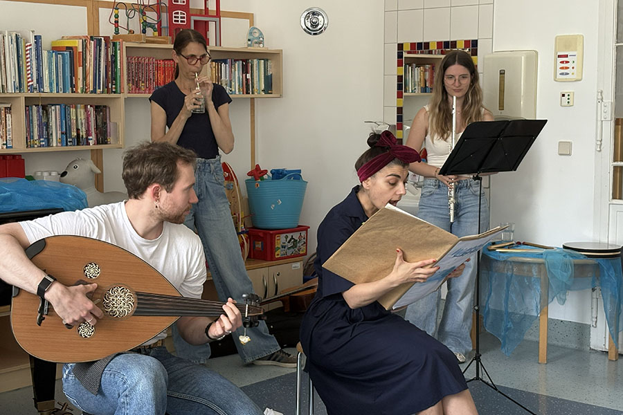 mdw-Konzert „Wasser sucht Klang“ in der Klinik Ottakring